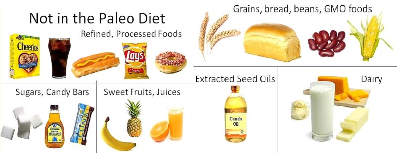 Запрещенные продукты при палео диете