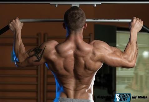 Подтягивания - для мышц спины