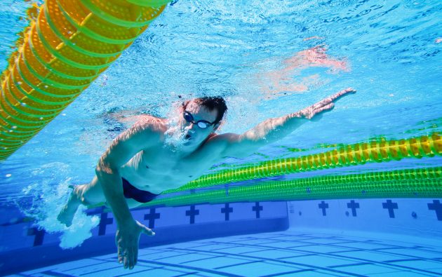 Польза плавания: здоровые лёгкие и сердце