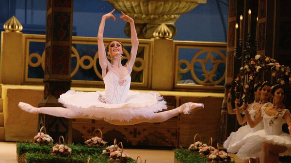 Светлана Захарова в роли Медоры в балете Адольфа Адана Корсар в постановке Алексея Ратманского на сцене ГАБТ