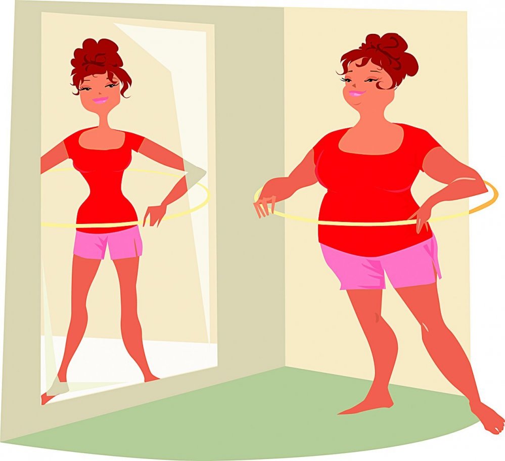 Вес в зеркале и в жизни