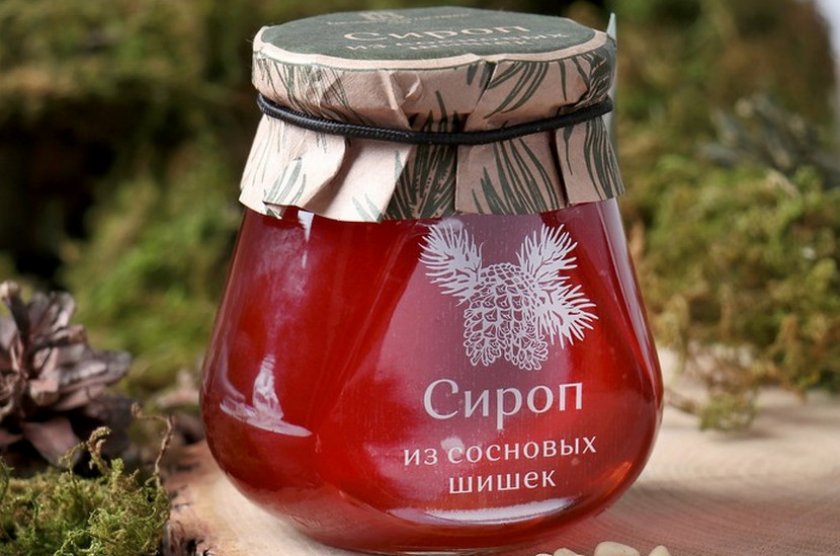 Сироп из сосновых шишек