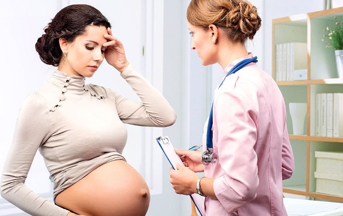 Уровень гормона понижается и у беременных