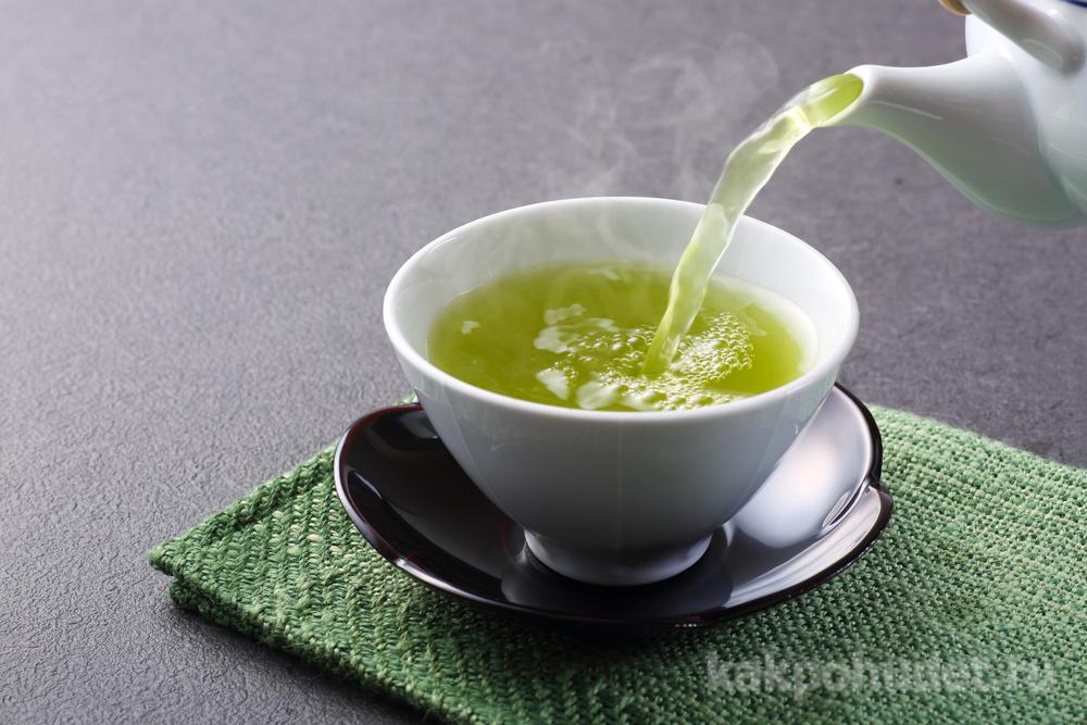 Для достижения и поддержания результата – пейте зеленый чай