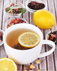 Свойства чая - чай с лимоном