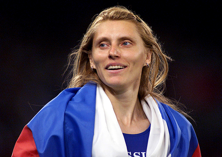 Спринтерский бег Ирина Привалова (Irina Privalova)