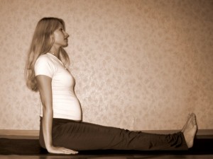 Йога для беременных: комплекс упражнений 5