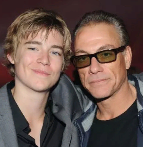 Актер с сыном Николасом