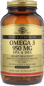 Solgar Омега-3 Тройная сила 950 мг