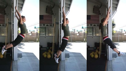 Киппинг подтягивания (kipping pull up)