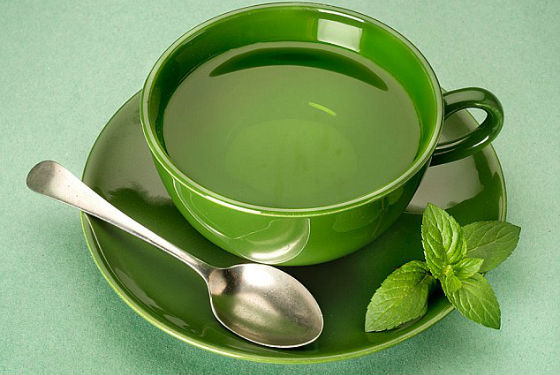 В неограниченном количестве можно пить зеленый чай