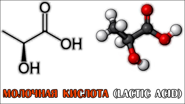 Молочная кислота формула