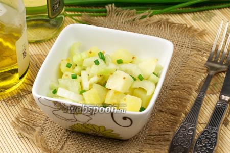 Фото рецепта Картофельный салат с сельдереем