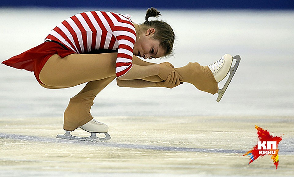 Олимпийская чемпионка Сочи-2014 Юлия Липницкая была оштрафована Международным союзом конькобежцев Фото: REUTERS