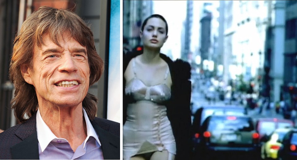 Анджелина снималась в клипе Rolling Stones на песню «Anybody Seen My Baby?» Фото: SPLASH NEWS