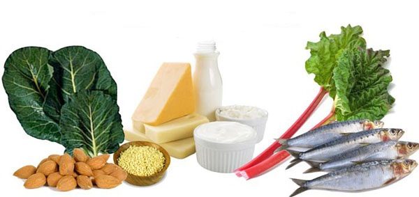 Ежедневный рацион должен обязательно включать продукты, богатые кальцием и фосфором