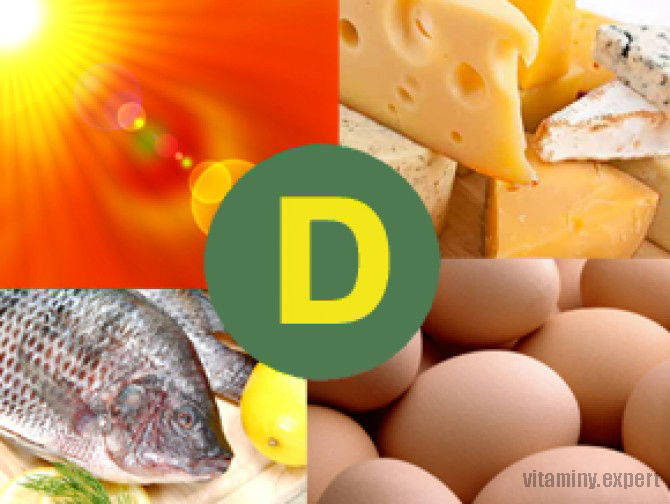 продукты с витамином д
