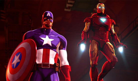 Капитан Америка в фильме Железный человек и Капитан Америка: Союз героев