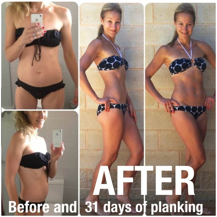 31 Day Planking Before And After Photos