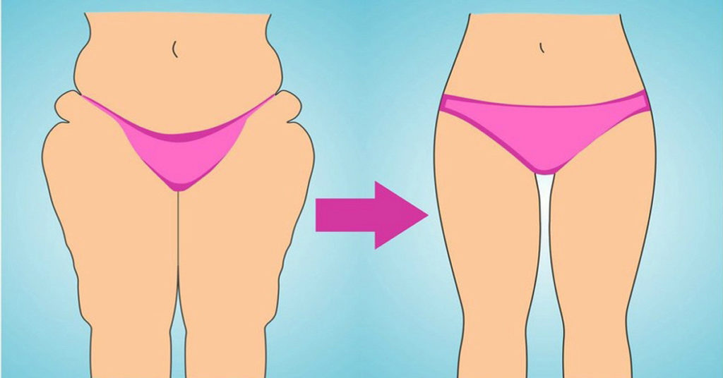 Советы, которые помогут убрать лишний жир между ног