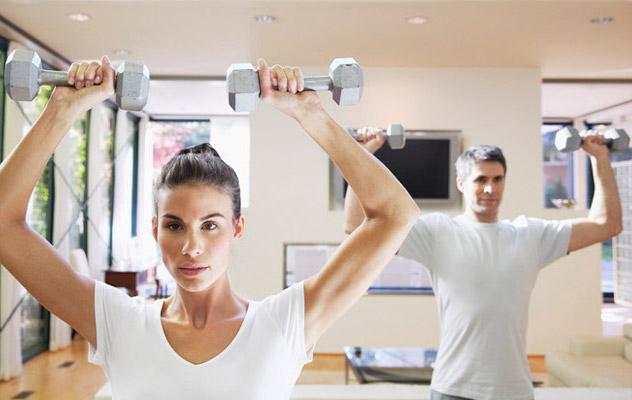 тренировка мышц в домашних условиях